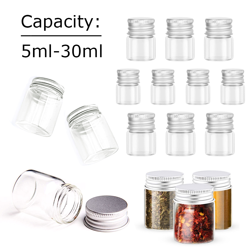 5/10 ชิ้นขวดแก้วอลูมิเนียมฝาปิ - Mason Jar 8Oz บทวิจารณ์และราคา