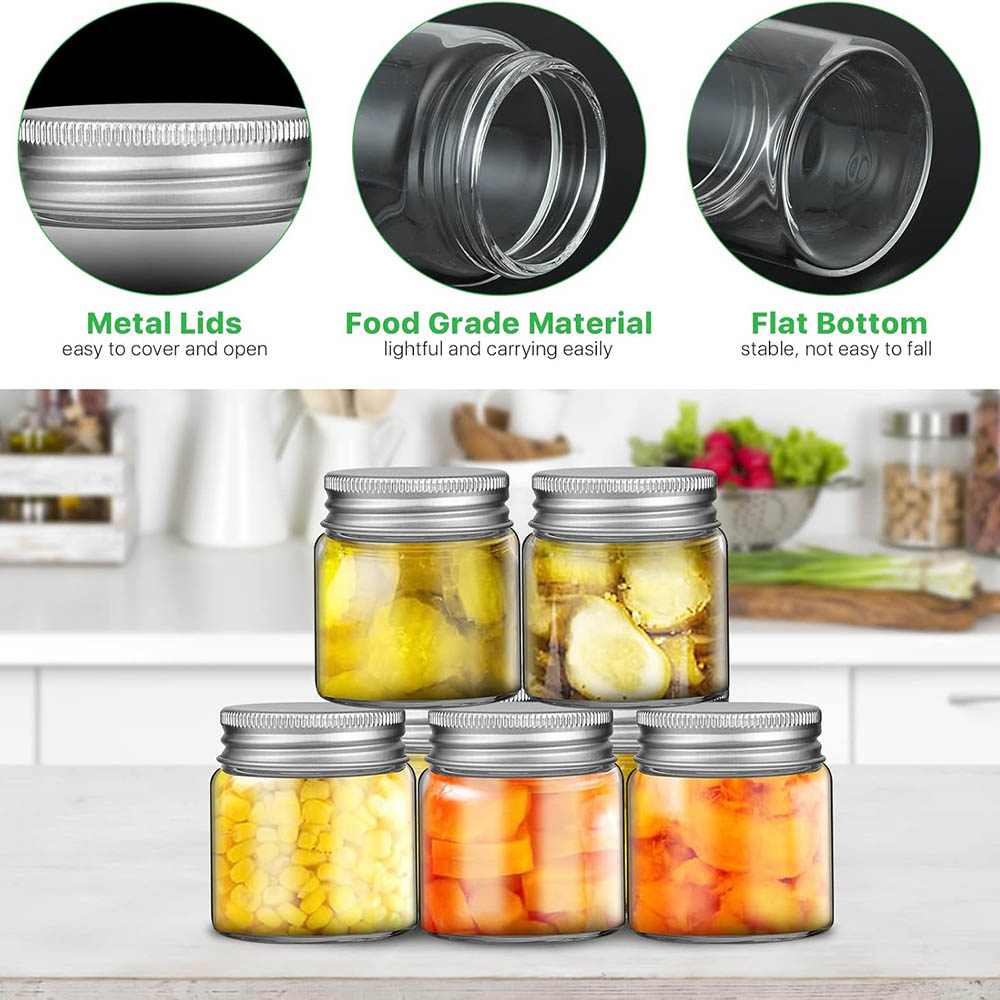 ขวดมินิเมสัน 2 ออนซ์, ขวดแก้วใ - Mason Jar 8Oz บทวิจารณ์และราคา