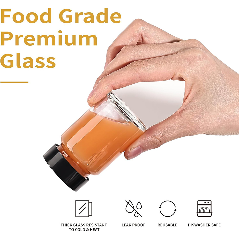 ขวดแก้วช็อตขนาด2ออนซ์ขวดแก้วปา - Mason Jar 8Oz บทวิจารณ์และราคา
