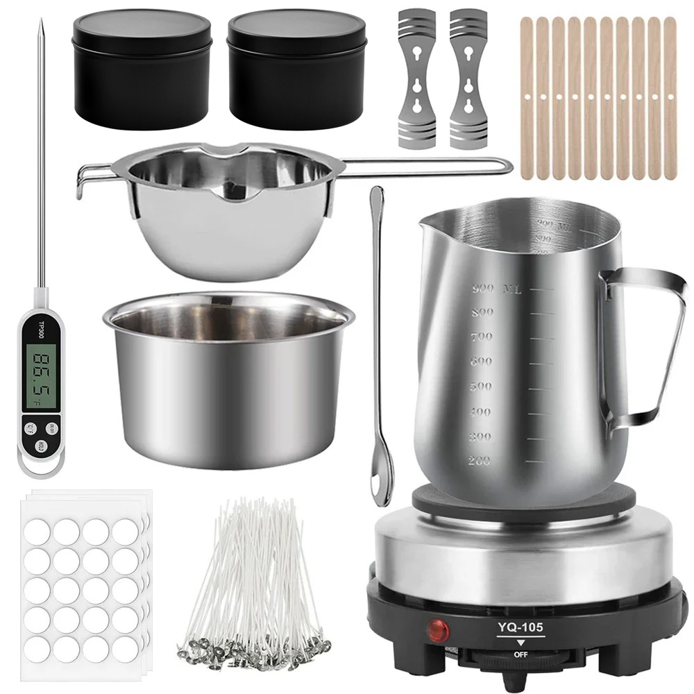ชุดทำเทียน DIY Glintmos พร้อมแ - Candle Making Supplies Usa บทวิจารณ์และราคา