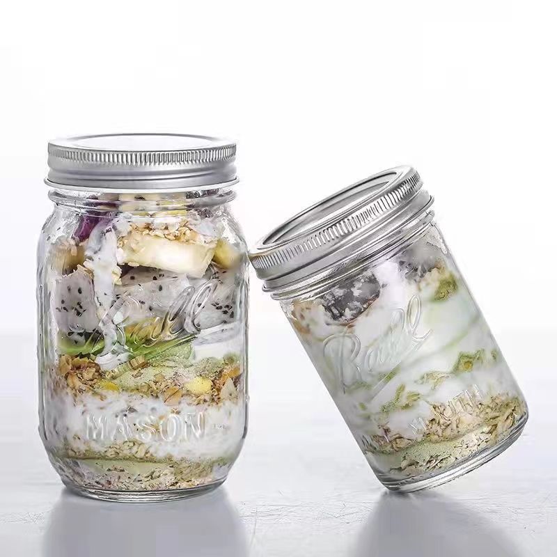 ขวดแก้วปากกว้างแบบใส สำหรับใส่ - Mason Jar 8Oz บทวิจารณ์และราคา