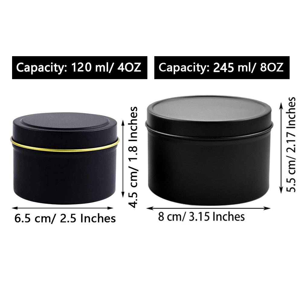 กระป๋องเทียนขนาด 4 ออนซ์/8 ออน - Mason Jar 8Oz บทวิจารณ์และราคา
