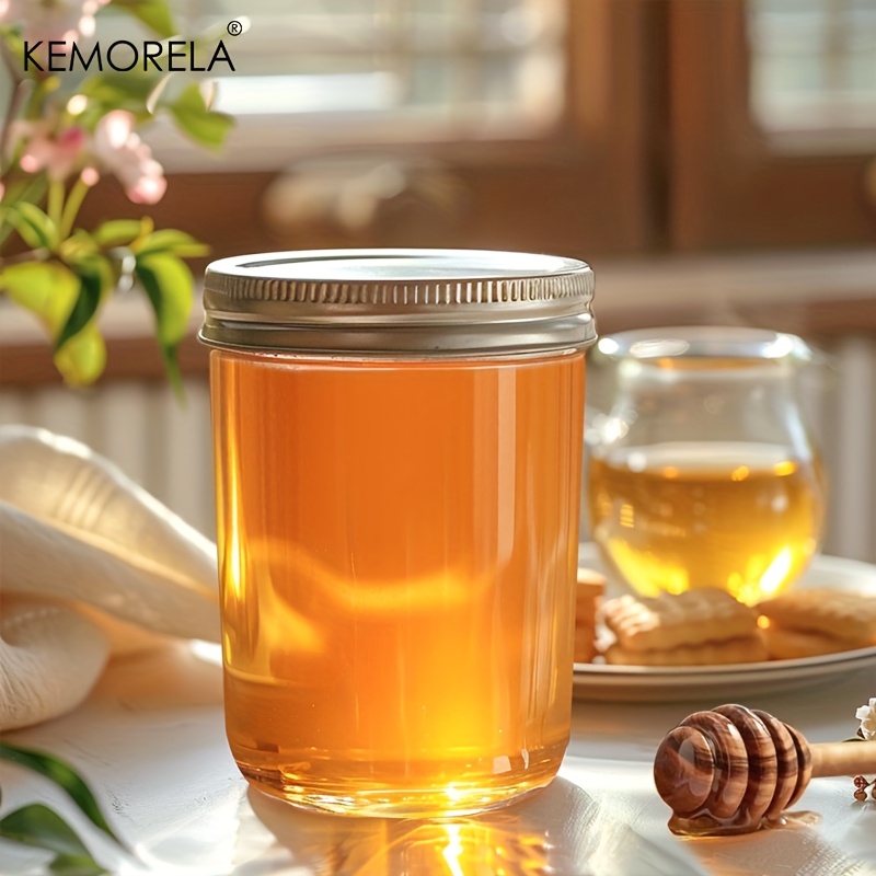 ขวดโหลแก้ว KEMORELA 4 ชิ้น ขนา - Mason Jar 8Oz บทวิจารณ์และราคา