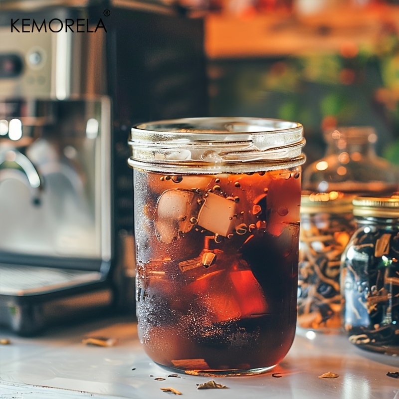 KEMORELA Mason Jars 350ML พร้อ - Mason Jar 8Oz บทวิจารณ์และราคา