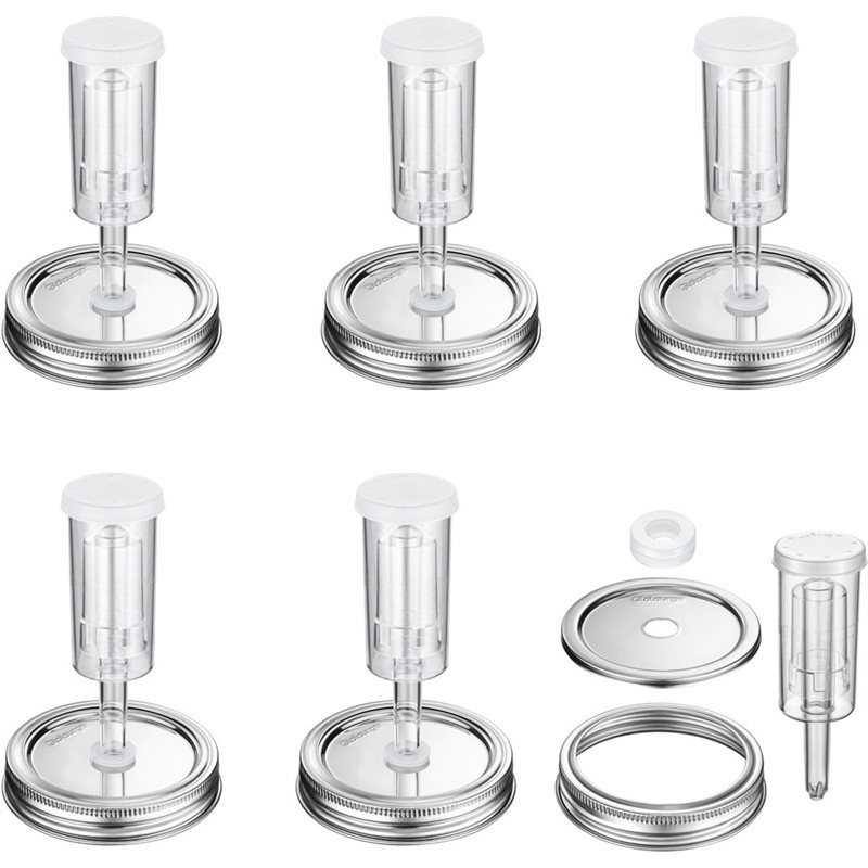 ฝาปิดสำหรับการหมัก DTEW สำหรับ - Mason Jar 8Oz บทวิจารณ์และราคา