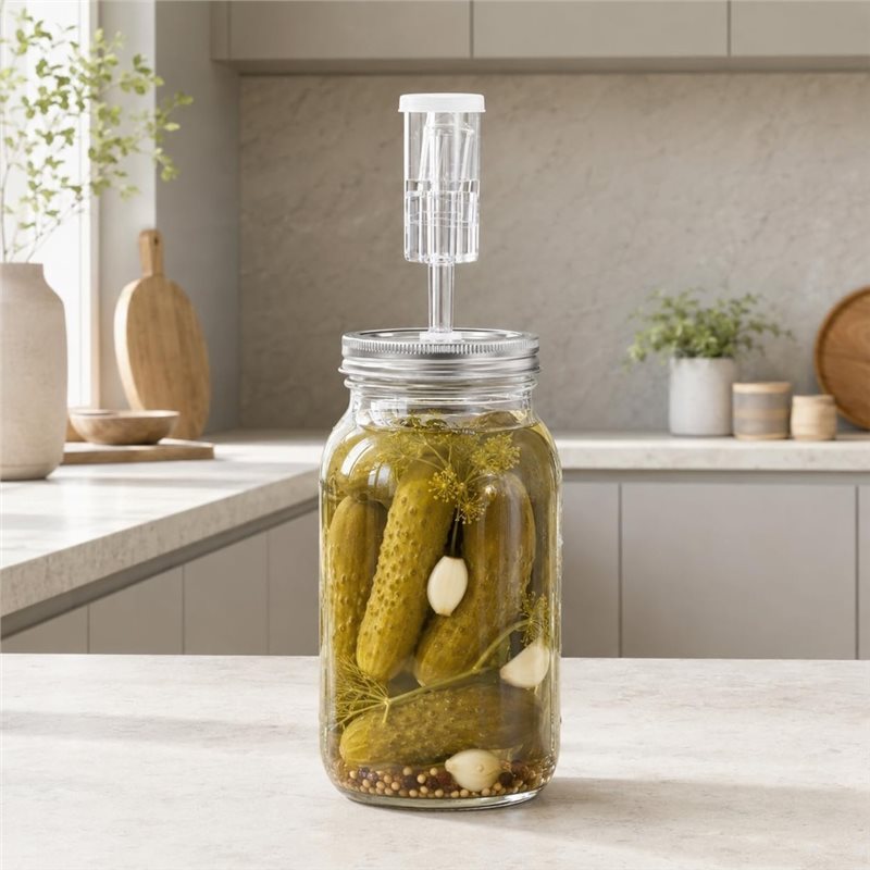 ฝาปิดสำหรับการหมัก DTEW สำหรับ - Mason Jar 8Oz บทวิจารณ์และราคา